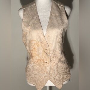 Vintage cream express vest